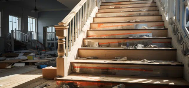 Démontage des contremarches d’un escalier : étapes et précautions à prendre